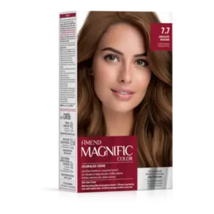 Kit Coloração Magnific Color 7.7 Chocolate Dourado Amend