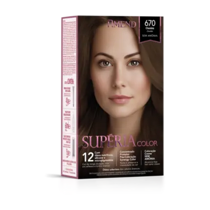 Tonalizante Supéria Color 670 Chocolate Amend