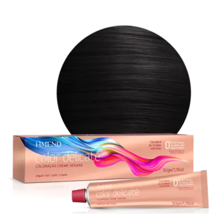 Coloração Vegana Amend Color Delicaté 5.0 Castanho Claro