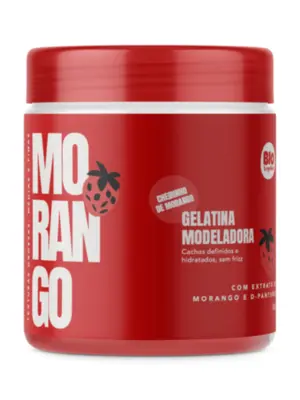 Gelatina Modeladora de Morango Bio Vegetais 500g
