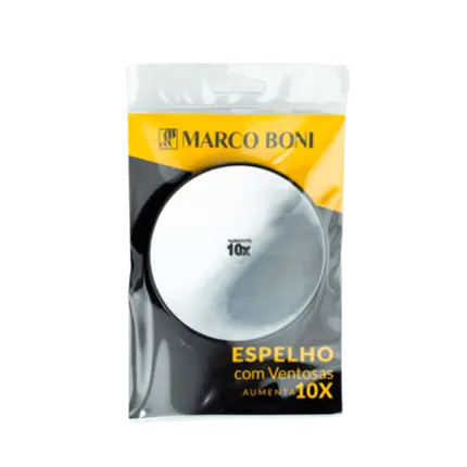 Espelho de Aumento 10x com Ventosa Marco Boni