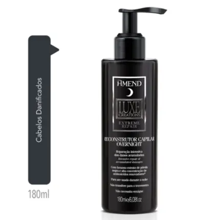 Reconstrutor Capilar Overnight Luxe Creations Extreme Repair Amend 180ml