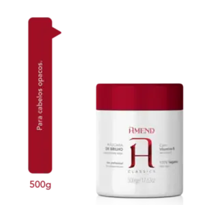 Máscara Doadora de Brilho Com Vitamina E Amend 500g