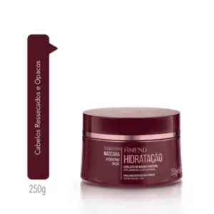 Máscara Hidratante Leite de Argan e Pantenol Amend Essenciais 250g