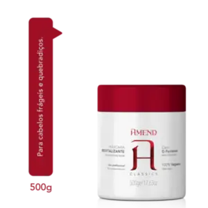 Máscara Revitalizante Com D-Pantenol Amend 500g
