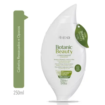 Condicionar Óleo de Moringa e Extrato de Jasmim Botanic Beauty Amend 250ml