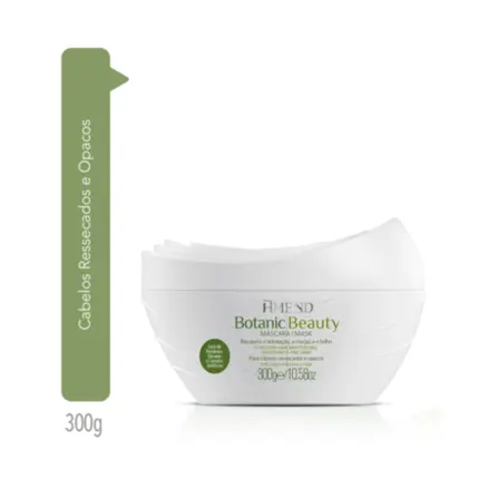 Máscara Hidratante Óleo de Moringa Botanic Beauty Amend 300g
