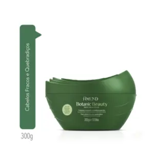 Máscara Fortalecedora Óleo de Monoi e Extrato de Alecrim Botanic Beauty Amend 300g