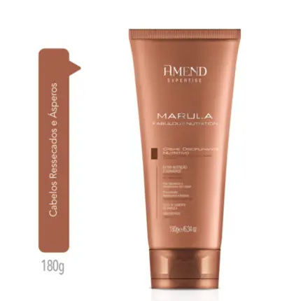 Creme Disciplinante Nutritivo Marula Fabulous Amend Expertise 180g