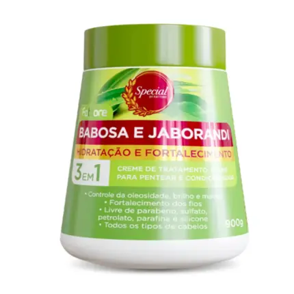 Creme 3×1 Babosa e Jaborandi Special By Fattore 900g