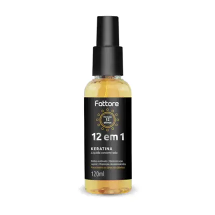 Queratina Reconstrutora 12 em 1 Fattore 120ml