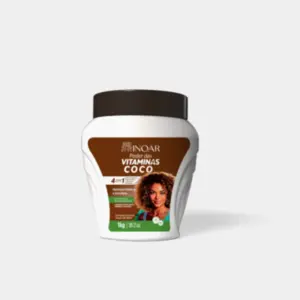 Creme de Tratamento Poder das Vitaminas Coco Inoar 1kg