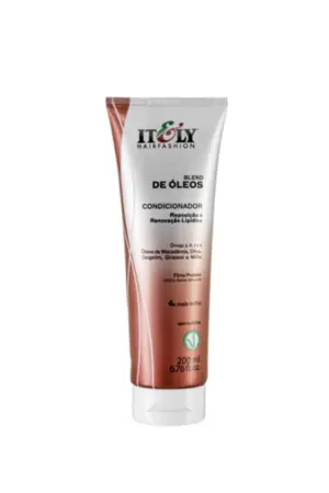 Condicionador Blend de Óleos Reposição e Renovação Lipídica Itely 200ml