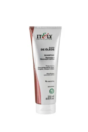 Shampoo Blend de Óleos Reposição e Renovação Lipídica Itely 250ml