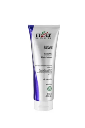 Máscara Desamareladora Blond and Silver Itely 250g