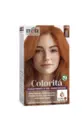 Coloração Permanente Coloritá Itely 7.43 Louro Médio Cobre Dourado