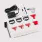 Combo Máquina de Cortar Cabelo e Aparador Sem Fio Cordless Bivolt