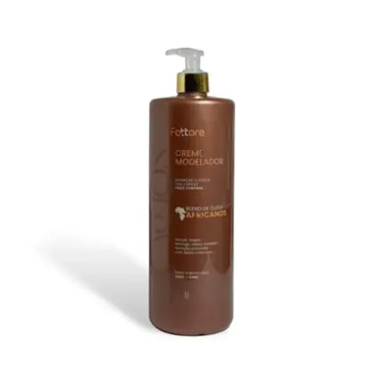Creme Modelador Blend de Óleos Africanos Cachos Fattore 1L