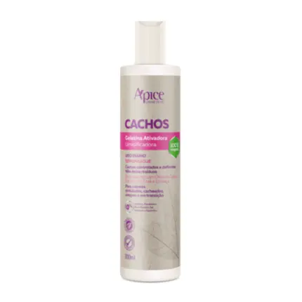 Gelatina Ativadora e Umidificadora Cachos Apice 300ml