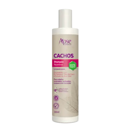 Shampoo Nutritivo Cachos Apice 300ml