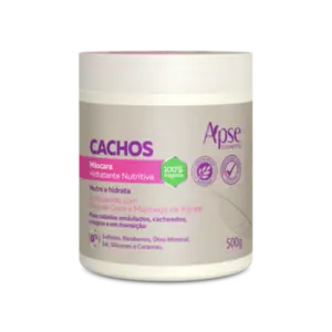 Máscara Hidratante Nutritiva Cachos Apice 500g