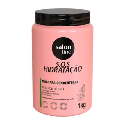 Máscara Concentrada Óleo de RÍcino Salon Line 1Kg