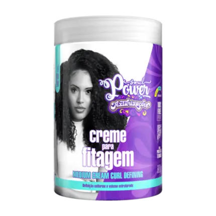 Creme Para Fitagem Medium Cream Soul Power 800g