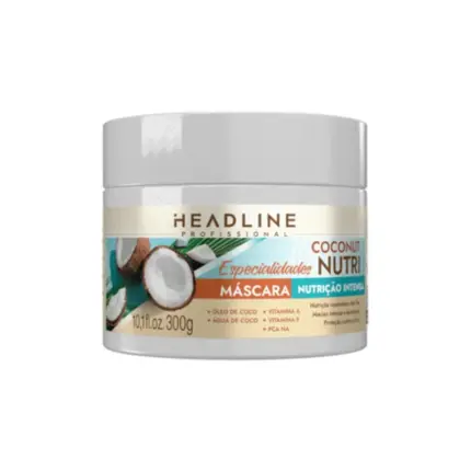 Máscara Coconut Nutri Headline 300g