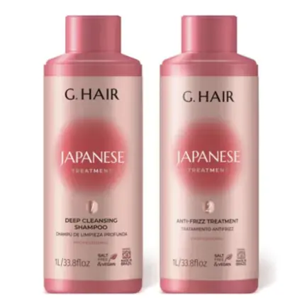 Tratamento Antifrizz Japonês G.Hair 2x1L