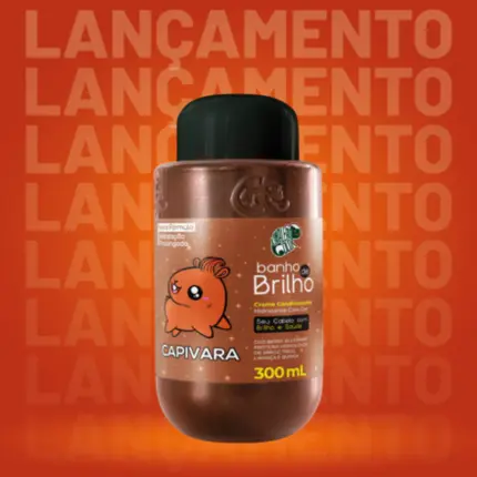 Banho de Brilho Capivara Kamaleão Color 300ml