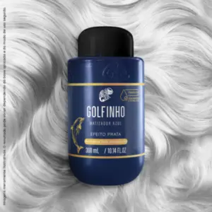 Matizador Pronto Uso Golfinho Efeito Prata Kamaleão Color 300ml