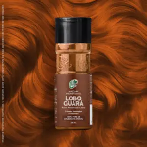 Máscara Pigmentante Lobo Guará Ruivo Amadeirado Kamaleão Color 100ml