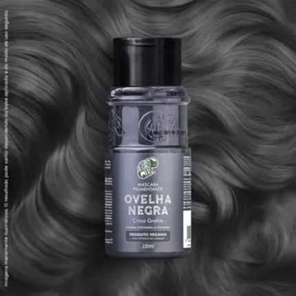 Máscara Pigmentante Ovelha Negra Cinza Grafite Kamaleão Color 150ml