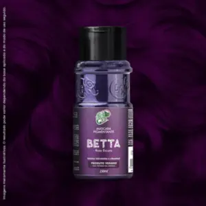 Máscara Pigmentante Betta Roxo Escuro Kamaleão Color 150ml