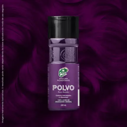 Máscara Pigmentante Polvo Roxo Roxado Kamaleão Color 100ml