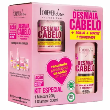 Kit Especial Desmaia Cabelo Forever Liss