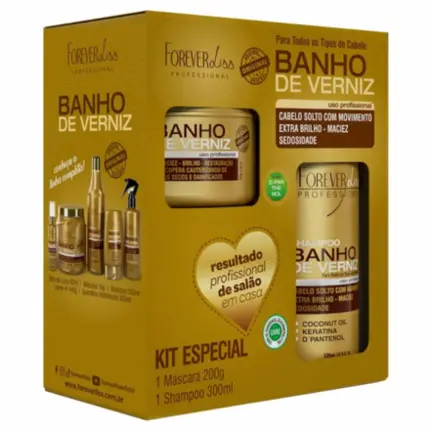 Kit Especial Banho de Verniz Forever Liss