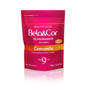 Pó Descolorante Camomila Bela&Cor 300g