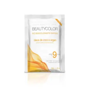 Pó Descolorante Óleo de Coco e Argan Beautycolor 50g