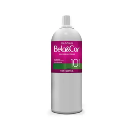 Água Oxigenada Cremosa 10Vol Bela&Cor 1L
