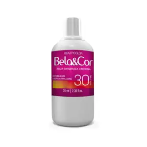 Água Oxigenada Cremosa Vol30 Bela&Cor 70ml