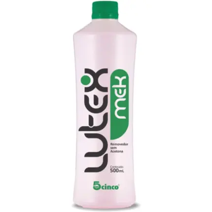 Removedor Sem Acetona Lutex Mek 5cinco 500ml