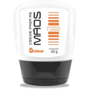 Creme Hidratante Para as Mãos 5cinco 60g