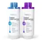 Kit Escova Semi Definitiva Zero 2x1Litro Forever Liss