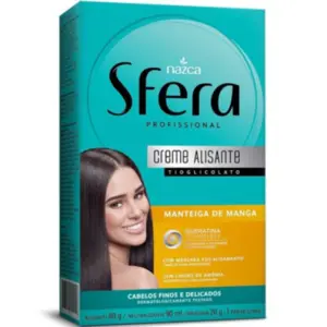 Kit Creme Alisante e Relaxante Manteiga de Manga Sfera Nazca