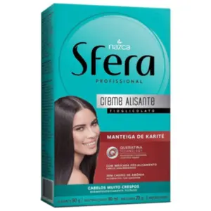 Kit Creme Alisante e Relaxante Manteiga de Karité Sfera Nazca