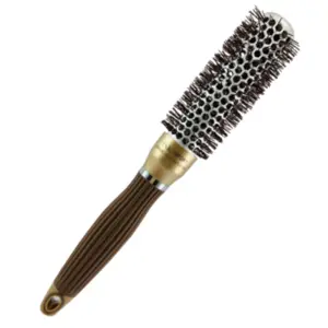 Escova Térmica Prata e Ouro GOL 25 18K Import