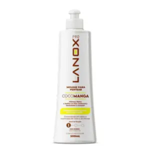 Mousse para Pentear CocoManga Lanox 500g