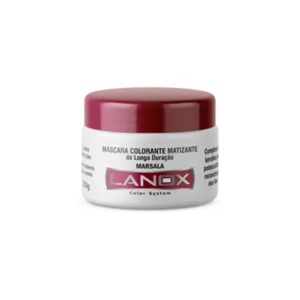 Máscara Matizadora Marsala Color System Lanox 250g