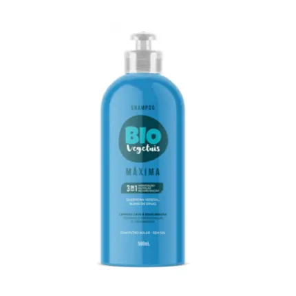 Shampoo Máxima 3 em 1 Bio Vegetais 500ml
